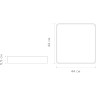 Светильник светодиодный потолочный JAZZWAY PPB SCANDIC-S 72W DIM 3000-6500K WH/W IP20 5037335